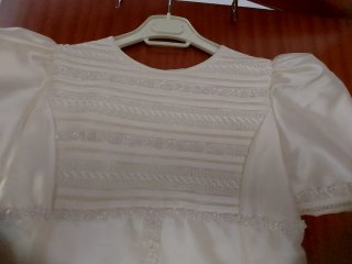 Vestido de Comunión Blanco Niña