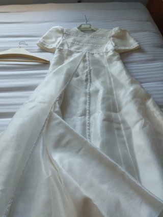 Vestido de Comunión Blanco Niña