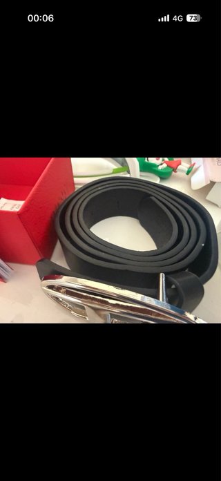 Cintura Diesel Nera Fibbia D