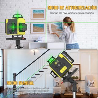 SIN ABRIR Nivel Láser Autonivelante (Con Trípode)