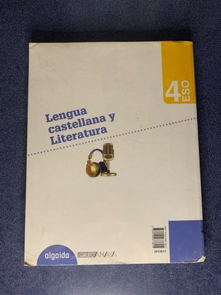 Lengua castellana y literatura, 4 ESO