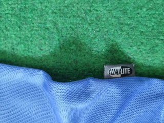 Maglietta Polo Adidas Vintage Y2K Blu