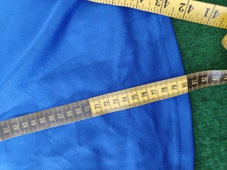 Maglietta Polo Adidas Vintage Y2K Blu