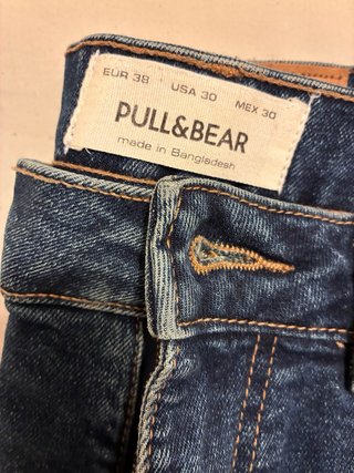Bermuda Vaquera Pull&Bear Talla M