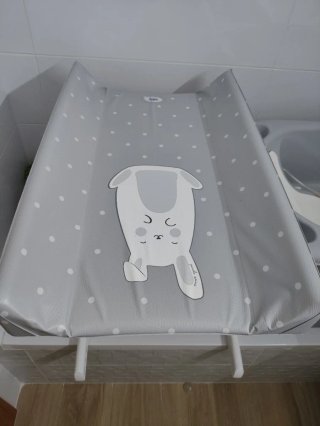 Bañera para bebé con cambiador