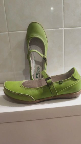 Zapatos El Naturalista verde talla 40