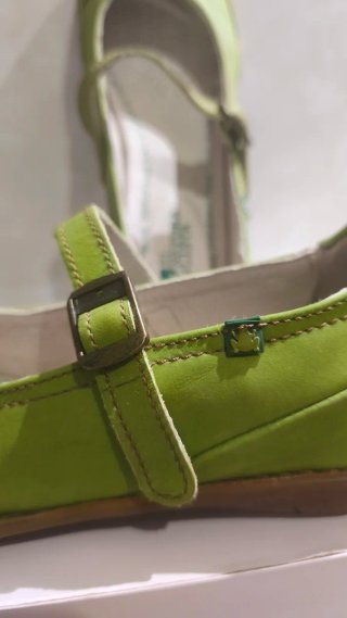 Zapatos El Naturalista verde talla 40