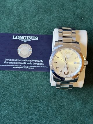 Longines Conquest Automático Plata/Blanco 2024