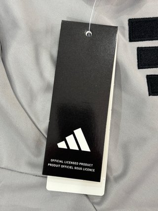 Camiseta Adidas Fútbol XL Gris