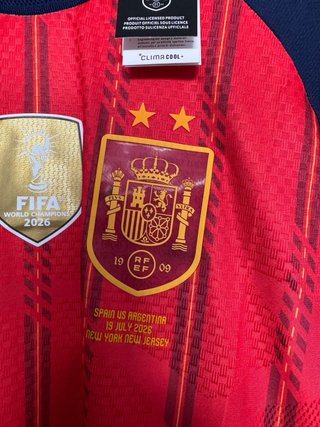 Camiseta España dos estrellas