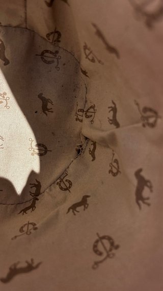 Bolso Piel El Caballo Marrón Asa Círculo