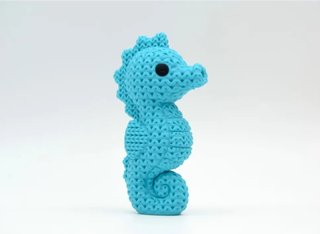 Caballito de mar crochet ganchillo punto