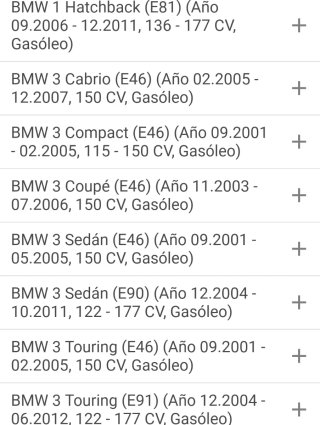 Válvula Ventilación Carter  BMW Serie 1,3,5,X3