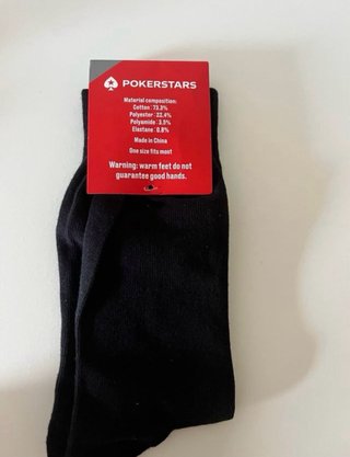 Calcetines PokerStars Negros Talla Única