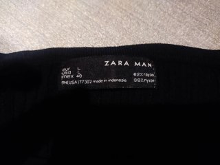 Jersey Zara Man Negro