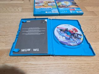 3x Juegos Nintendo Wii U: Mario Kart 8, Super Mari
