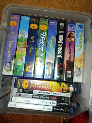 Películas VHS Disney Clásicos