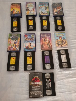 Películas VHS Disney Clásicos
