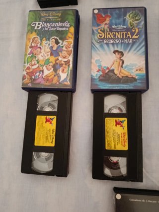 Películas VHS Disney Clásicos