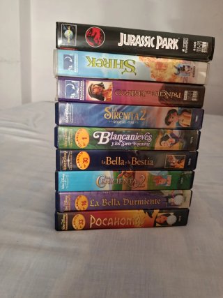 Películas VHS Disney Clásicos