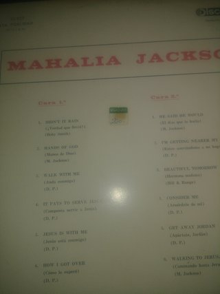 Vinilo Mahalia Jackson - The Best Of