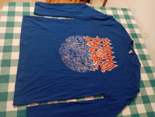 Camiseta Morbid Angel Manga Larga Azul