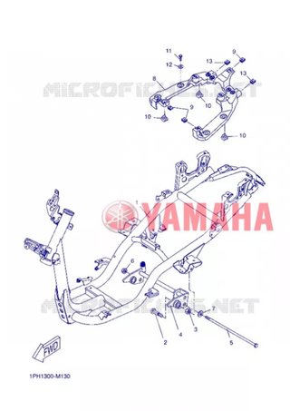 Chasis Yamaha Aerox