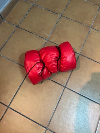 Saco de dormir de verano rojo para niños