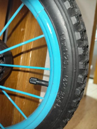 Bici infantil 14 Blue Ice