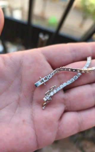 Pulsera Riviere Plata