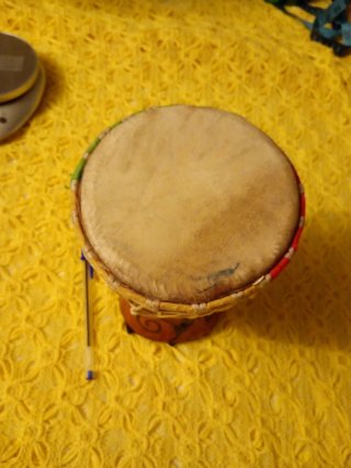 Mini tambor decorativo