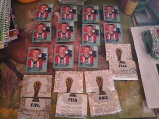 Cromos de fútbol Cristiano Ronaldo y Messi