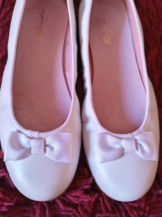 Zapatos blanco piel mujer