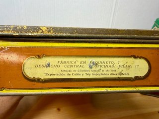 Caja Antigua Choco. Supr. Caravaca. Muy buscada!