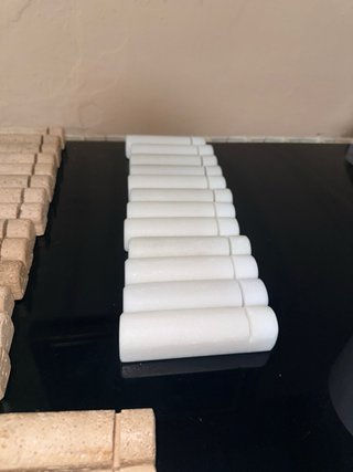 Posa cubiertos mármol blanco Vetamármol