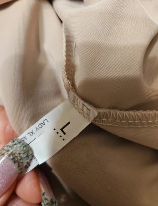 Maglietta donna pizzo  taglia XXXL effetto nude