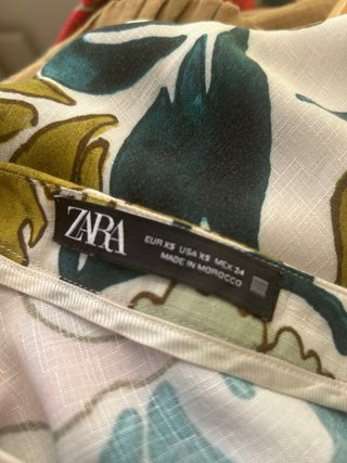Falda larga estampada
