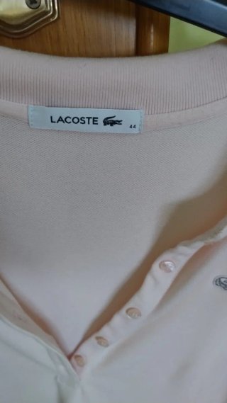 Polo Lacoste Mujer Rosa