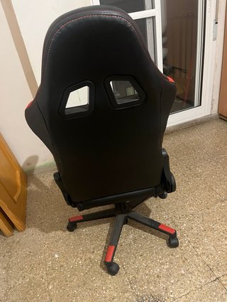 Silla Gaming Siila Negra y Roja