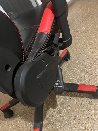 Silla Gaming Siila Negra y Roja