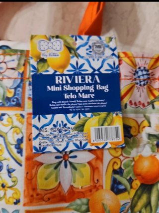 Minibag e telo mare fantasia agrumi