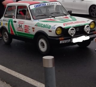 Autobianchi a112 Alitalia Rally Coche Clásico
