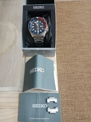 Reloj Seiko Automático Pepsi Nuevo