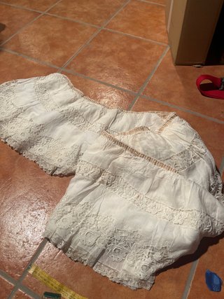 Puntilla Fallera/Regional Blanca