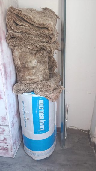 Lana de Roca Knauf Insulation Rollo