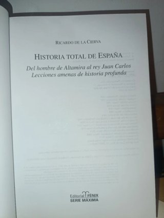 Historia total de España del hombre de Altamira...