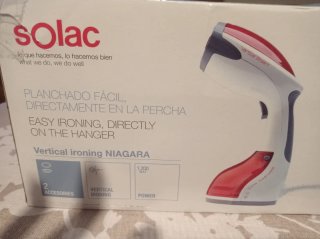 Plancha de vapor Solac vertical