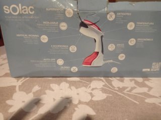 Plancha de vapor Solac vertical