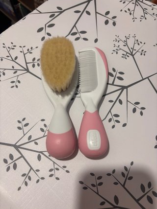 Set Spazzole e Pettine Chicco Rosa