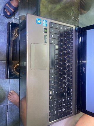 Ordenador portátil Acer negro